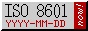 iso8601 yyyy-mm-dd